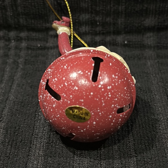 vVintage Beth Yarbrough Santa Jingle Bell Ornament - Picture 7 of 7